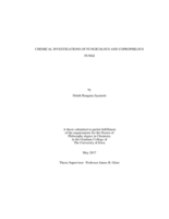 Chemical investigations of fungicolous and coprophilous fungi