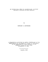 An experimental study in measuring and modifying assertive behavior in young children