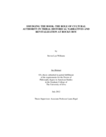 Smudging the book: the role of cultural authority in tribal historical narratives and revitalization at rocky boy