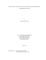 The Concerto for Bassoon and Low Strings by Sofia Gubaidulina: a performance guide