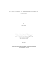 Scalable algorithms for distributed beamforming and nullforming
