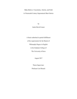 Make-believe: uncertainty, alterity, and faith in nineteenth-century supernatural short stories