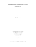 Landmark-based approach to examining changes in arch shape: a longitudinal study