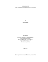 Normal mode for chamber ensemble and electronics