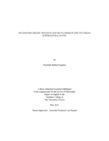 Enchanting belief: religion and secularism in the Victorian supernatural novel