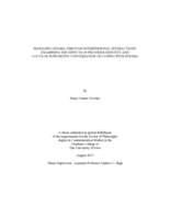 Managing stigma through interpersonal interactions: examining the effects of provider identity and locus of supportive conversation on coping with stigma