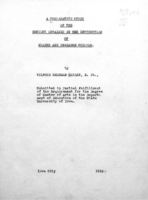 A comparative study of the results obtained in the instruction of graded and ungraded schools