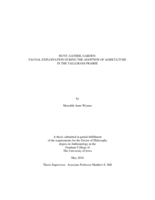 Hunt, gather, garden: faunal exploitation during the adoption of agriculture in the tallgrass prairie