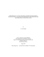 Comparisons of a novel industrial hygiene filter material, wash solutions, and extraction methods in the detection and quantification of influenza virus