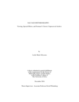 Salvage historiography: viewing, special effects, and Norman O. Dawn's unpreserved archive