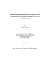 The relationship between race-related stress and the career planning and confidence for African-American college students