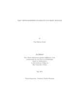 TQFT diffeomorphism invariants and skein modules