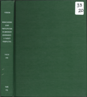 Nonacademic staff participation in university governance: a faculty perspective