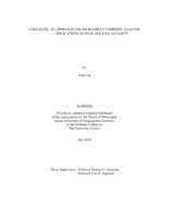 Coex-rank, an approach for microarray combined analysis-oarray combined analysis: applications to PPARγ related datasets applications to PPARγ related datasets