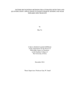Pattern recognition methods for automated detection and quantification: applications to passive remote sensing and near infrared spectroscopy