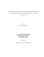 Identification of population average treatment effects using nonlinear instrumental variables estimators: another cautionary note