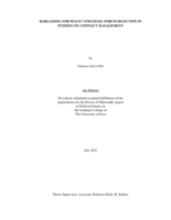 Bargaining for peace? Strategic forum selection in interstate conflict management