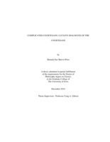 Complicated courtesans: Lucian's Dialogues of the courtesans