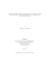 Lepton pair production in high energy μa scattering: cross sections, energy loss, and applications to underground lepton production