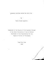 Missouri politics during the Civil War