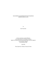 Development of an impinger method for sampling airborne nanocellulose