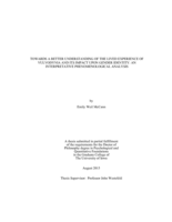 Towards a better understanding of the lived experience of vulvodynia and its impact upon gender identity: an interpretative phenomenological analysis