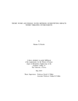 Thump, womp, and wiggle: novel methods of identifying impacts within vibrating environments