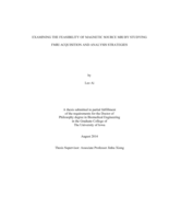 Examining the feasibility of magnetic source MRI by studying fMRI acquisition and analysis strategies