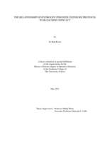 The relationship of hydrogen peroxide exposure protocol to bleaching efficacy