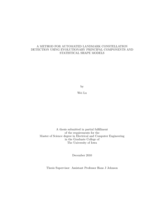A method for automated landmark constellation detection using evolutionary principal components and statistical shape models