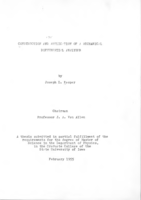 Construction and application of a mechanical differential analyzer