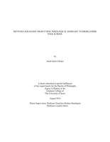 Reviving socialism: from Union Theological Seminary to Highlander Folk School