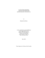 Cultivating madness: a production book for Reefer Madness! the musical