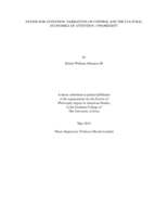 Paying for attention: narratives of control and the cultural economics of attention, 1990-present