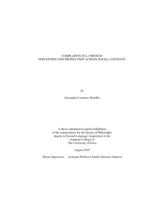 Complaints in L2 French: perception and production across social contexts