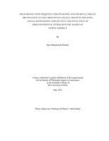 High-resolution sequence stratigraphy and detrital zircon provenance of the Ordovician Ancell Group in the Iowa and Illinois Basins: insight into the evolution of midcontinental intracratonic basins of North America