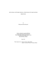 New neural network for real-time human dynamic motion prediction