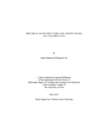 Historical book structures and artists' books as a teaching tool