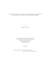 Avoiding the redundant effect on regression analyses of including an outcome in the imputation model