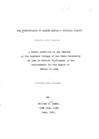 The significance of Mathew Arnold's critical theory