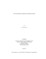 Non-parametric inference of risk measures