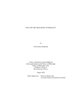 God and the grounding of morality