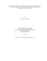 Comparative removal of pharmaceuticals and antimicrobials in conventional and constructed wetland wastewater treatment in cold climate
