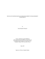 The use of crowdsourcing in the development of measurement instruments