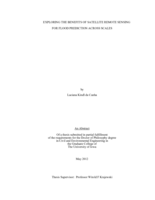 Exploring the benefits of satellite remote sensing for flood prediction across scales