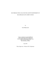 Multiresolution analysis for adaptive refinement of multiphase flow computations