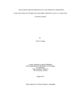 Visualizing brand personality and personal branding: case analysis on Starbucks and Nike's brand value co-creation on Instagram
