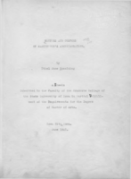 Manners and customs of Washington's administration