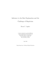 Inference to the best explanation and the challenge of skepticism