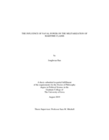 The influence of naval power on the militarization of maritime claims